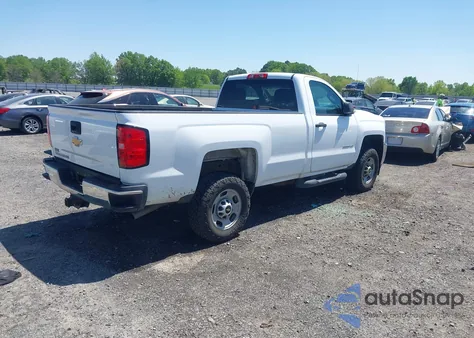 2015 Chevrolet Silverado 2500Hd Wt из США, поврежденный, VIN 1GC0CUEG4FZ524843